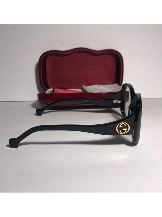 New Authentic Gucci GG1236o Black Women\'s Glasses main image 6